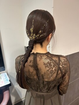 ネオリーブエクラ 上野御徒町店(Neolive eclat) [上野御徒町］タイトウェットアレンジ