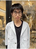 ナードでオシャレなメンズヘア