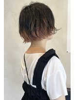 リフ デザイン ラボ(riff design labo) ボブ/デザインカラー/ベージュ