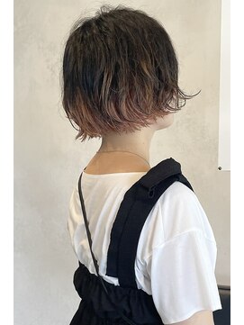 リフ デザイン ラボ(riff design labo) ボブ/デザインカラー/ベージュ