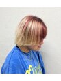 テーラヘアープラス 木更津2号店(TELA HAIR+) ピンクとブロンドでアンブレラ特殊のカラー☆