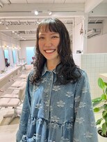 ヒカリスナカザキアンド(HIKARIS nakazaki &)&nbsp;ロングパーマスタイル