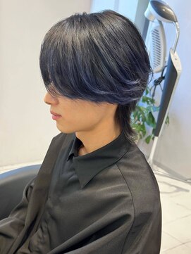 トーン(TONE) メンズデザイン/ウルフ/ブルーカラー