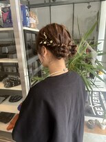 ヘアーメイクチック(HAIR MAKE CHiC)&nbsp;ヘアセットもこもこアレンジ