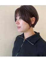 アコーズ ヘア トクシゲ(accord s hair Tokushige)&nbsp;丸みショート/暖色系カラー