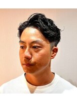 ジェントル(GENTLE) ON/OFFでもキマる　清潔感溢れる毛流れパーマ
