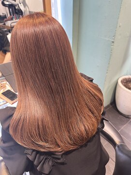 トリコ ショップアンドヘアサロン(tricot shop hair salon) ピンクベージュ/ミディアムレイヤー