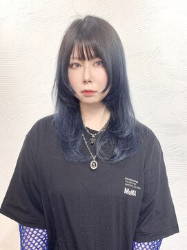 ログ ヘアー(LOG HAIR) グレイビーグラデーションカラー