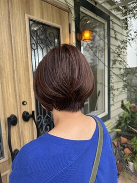 チョコレート(chocolate) 髪質改善大人可愛い20代30代40代50代ショートボブ