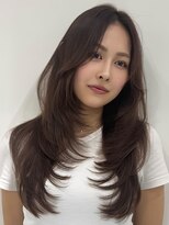 ヨロ 渋谷(YOLO)&nbsp;韓国ヘアーハッシュカットレイヤーカットハイライトカラー