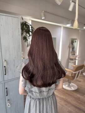 シュシュバイジャガラ 千葉駅北口店(chou chou byJAGARA) ボルドーブラウン【chouchou千葉・千葉駅】