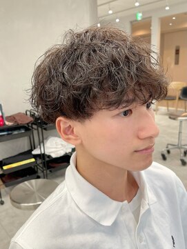 ラヴィズム(LUVISM) 万代波巻きパーマハイライトシャドウパーマツイストパーマウルフ