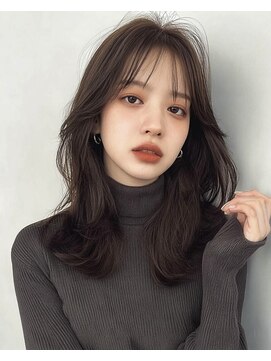 hum 立川【ハム】髪質改善・酸性ストレート・縮毛矯正 ココアベージュ/オリーブグレー/小顔/黒髪[立川/髪質改善]