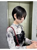 ショート　カット　レイヤー　ジェンダーレス