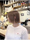 黒髪/クラゲヘアー/オリーブグレー/小顔/ココアベージュd29