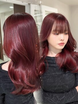 ジーナリア(Xena ria) 【MEI】ワインレッドカラー/大人可愛い！