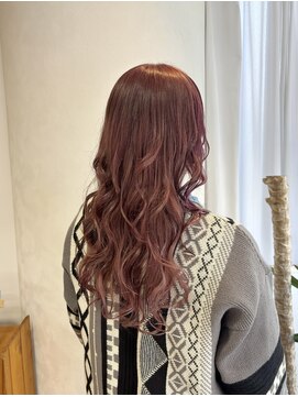 ハイトーン×ピンクベージュ☆