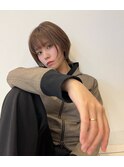 ショートボブ　oggi　2025’　Winter style