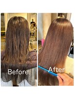 髪質改善と縮毛矯正の専門店 サンティエ(scintiller)&nbsp;髪質改善/縮毛矯正/美髪/艶髪/弱酸性縮毛矯正/美髪ストレート