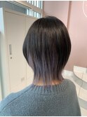 インナーカラー，ホワイトシルバー，シルバー【草加】