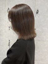 アングゥギャラリー(ungu GALLERY)&nbsp;外ハネボブ/オリーブベージュ