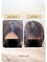 ラミカル(ramical)&nbsp;前髪ヘアループ　増毛エクステ３００本