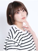 レイヤーボブ/フェイスレイヤー/外ハネボブ くびれボブ 錦糸町
