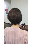 大人ショートボブ