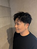 ワンワンオー バーバーショップ コンチネンタル(@110 BARBER SHOP continental)&nbsp;シャドウパーマ