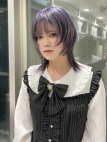サイ(sai) ウルフカット×シルバーラベンダー
