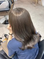 トト 船橋店(toto.)&nbsp;◇前髪顔周りカットピンクベージュアンブレラカラー船橋