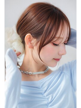 アリスバイアフロート 自由が丘(ALICe by AFLOAT) 【山田】結んで可愛い顔まわりカット 小顔カット