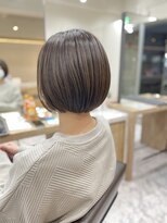 ソラリ バイ ルオーブ 横浜駅西口(solari by L'aube)&nbsp;ショートボブ/ワンレン/ワンレンボブ/グラボブ/グレージュ