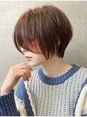 【Say.福岡】前髪なしショート×ひし形シルエット×くびれヘア