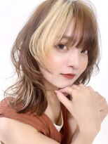 ハナ ビューティーヘアー(hana.)&nbsp;accent color× layer cut ☆