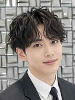 アマンドール(Aman D'or)&nbsp;【佐久間】好感度抜群ツイスト毛流れパーマ/韓国風ビジネスヘア