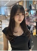 韓国風レイヤー/ワンカールレイヤー/顔周りレイヤー