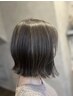白髪ぼかしハイライト+カット+美髪艶髪トリートメント　《通常￥20,460～》