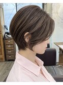 似合わせカットショートボブ