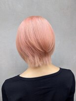 ミー 新宿(MII)&nbsp;サーモンピンク/ダブルカラー/髪質改善/新宿/MII/