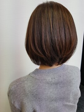 リュドール 一宮(Rue D'or) 大人かわいいレイヤーボブスタイル☆リュドール一宮☆by川部