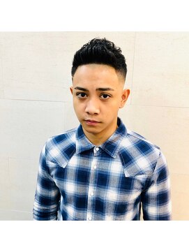 銀座マツナガ 新宿野村ビル店 メリハリフェードソフモヒ