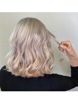 グルック ヘアリラクゼーション 玉出店(Gluck Hair Relaxation) white blond