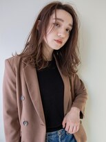 リジェール 金山店 【REJOUIR】シアーベージュ女っぽハンサムミディ