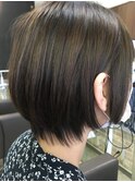 小顔ショートボブ