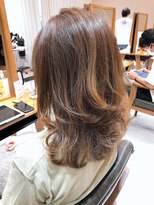 ネイロ 錦糸町(NeiRo)&nbsp;エアリーミディショートパーマ黒髪カタログホワイトアッシュ