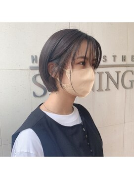シャイニング ヤマテ(Shining yamate) ストレートなミニボブ