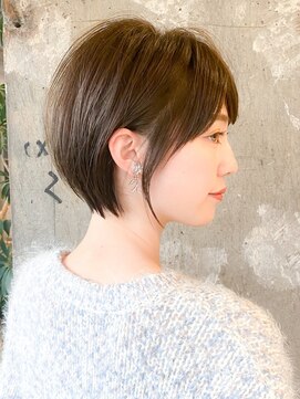 ロビー 表参道(ROBBY) 艶カラー/綺麗ショートヘア/表参道/30代40代50代