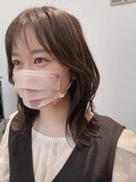 ラヴェストバイフレイスウェル(LOVEST by frace well)&nbsp;【LOVEST服部】韓国風ミディ/ショコラアッシュ/イルミナカラー