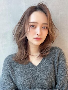 アグ ヘアー レチェ 高崎2号店(Agu hair leche) 《Agu hair》海外風ラフカール×くびれ大人セミ